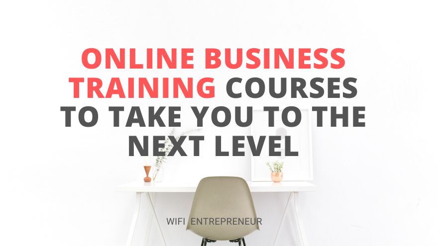 online business training